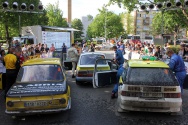 Rallye Český Krumlov: Dojezd historiků do cíle